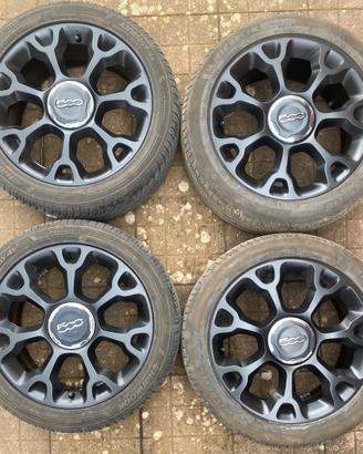 Cerchi in lega Fiat 500L trekking sport 17 nero