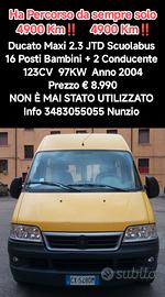 Ducato Maxi 2.8 JTd 16 + 2 Posti Scuolabus 4910 Km
