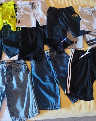 10 pantaloni corti bambino 