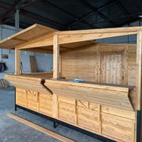 Chiosco in legno 4x2,5