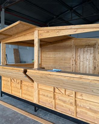 Chiosco in legno 4x2,5