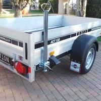 Carrello con sponde trasporto cose 1300 kg