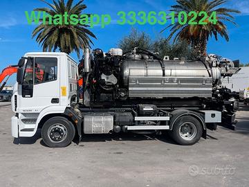 Scarrabile Iveco 160E28, con cisterna moro