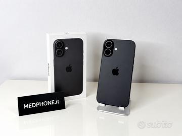 iPhone 16 128GB Nero Apple Garanzia Fattura iOS
