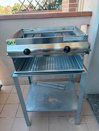 Barbecue a Gas GPL made in Italy Inox