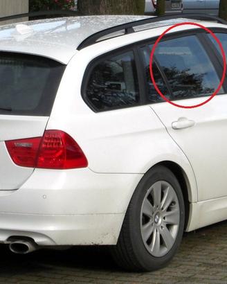 Finestrino posteriore destro BMW E91