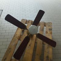 Lampadario con ventola