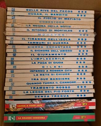 n.ro 24 fumetti TEX (lotto n.2)