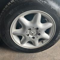 Cerchi mercedes benz w203 + gomme 4 stagioni nuovi
