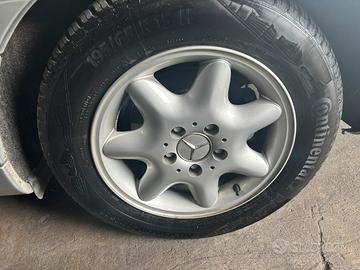 Cerchi mercedes benz w203 + gomme 4 stagioni nuovi