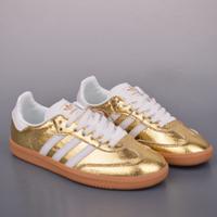 Adidas Originals Samba "Cracked Metallic" Oro 40