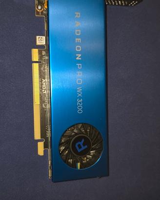 banchi ram e scheda radeon pro wx 3200