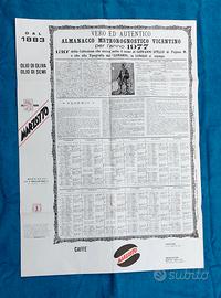 Almanacco meteorologico vicentino d'epoca