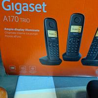 Gigaset A170 Trio Set Telefono Cordless - Nero, 3