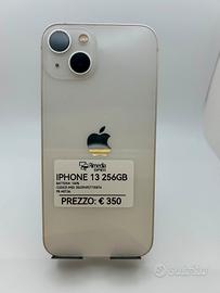iPhone 13 256GB bianco usato garanzia 