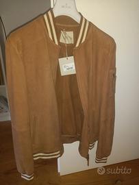 Giacca per uomo ATPCO in pelle scamosciata Nuova