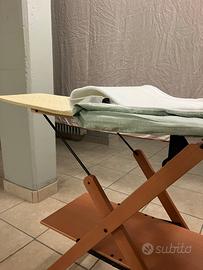 Asse da stiro pieghevole in legno Foppapedretti