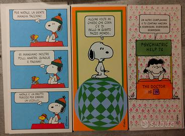 Biglietti d'auguri vintage Snoopy Charlie Brown 