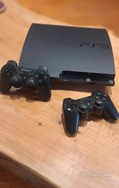 Play station 3 slim 150 Gb + 2 controller e giochi