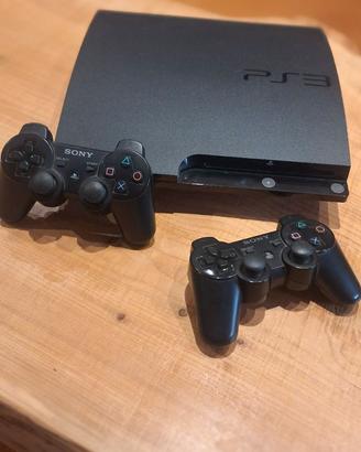 Play station 3 slim 150 Gb + 2 controller e giochi
