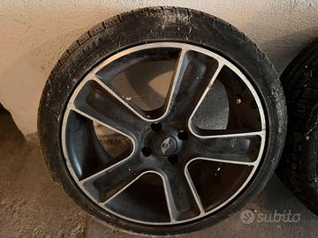 Coppia cerchi e gomme mini cooper
