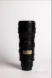 Nikon AF-S Nikkor 70-200mm f/2.8G ED VR II.