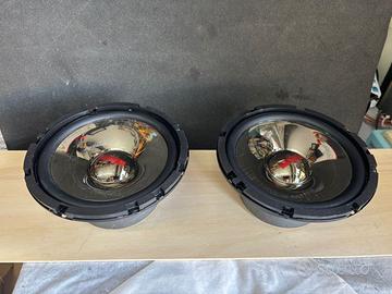 Altoparlanti Woofer tweeter car audio (leggi ann.)
