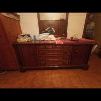 camera da letto completa in legno pregiato