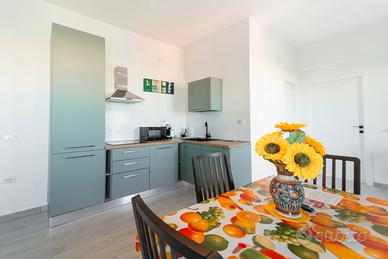 Bivano panoramico con vista città