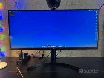 Monitor 34" LG 34WN750P  QHD UltraWide