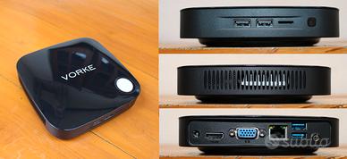 Mini PC Vorke V1 Plus + Telecomando mouse/tastiera