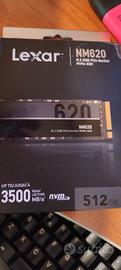 SSD NVME 512gb Lexar NM620