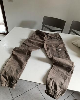 pantalone cargo OVS 14 15 anni  marrone 