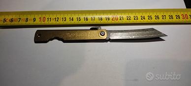 coltello da collezione lama damascata 