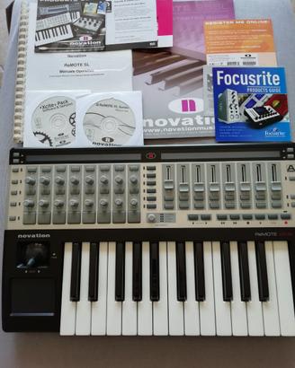 Novation Remote SL25 tastiera controller ableton