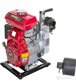 motopompa acqua a benzina nuova 2,5hp