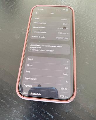 Iphone 17 pro 256