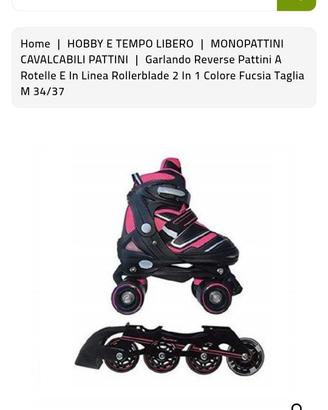 pattini + set ginocchiere