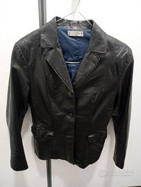 giubbotto di pelle donna, misura XS