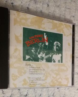 LOU REED BERLIN CD 1998
