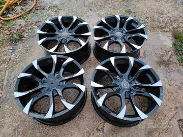 Cerchi il lega wolfrace 18 per alfa gt /147