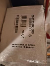 Barre da tetto Menabó Jackson XL black, nuove