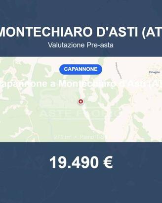 Immobile in asta di 271 m² a Montechiaro d'Asti