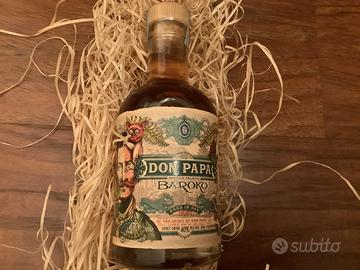 Rum sigillato DON PAPA BAROKO, 20 cl da collezione