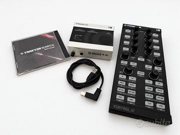 Traktor Kontrol X1 e Audio 4 DJ