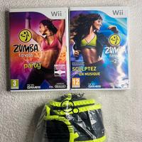 Giochi WII Zumba Fitness + Zumba Fitness 2 +Fascia