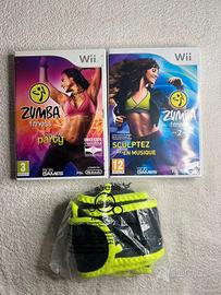 Giochi WII Zumba Fitness + Zumba Fitness 2 +Fascia