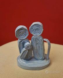 Presepe di artigianato 