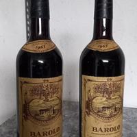 2 bottiglie vino BAROLO doc SCANAVINO 