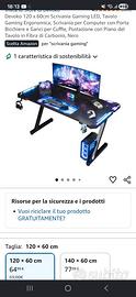Scrivania gaming